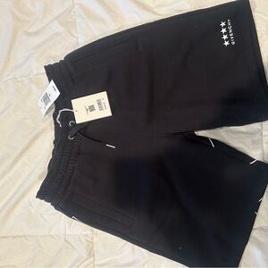 Givenchy Black Shorts with Star Detail